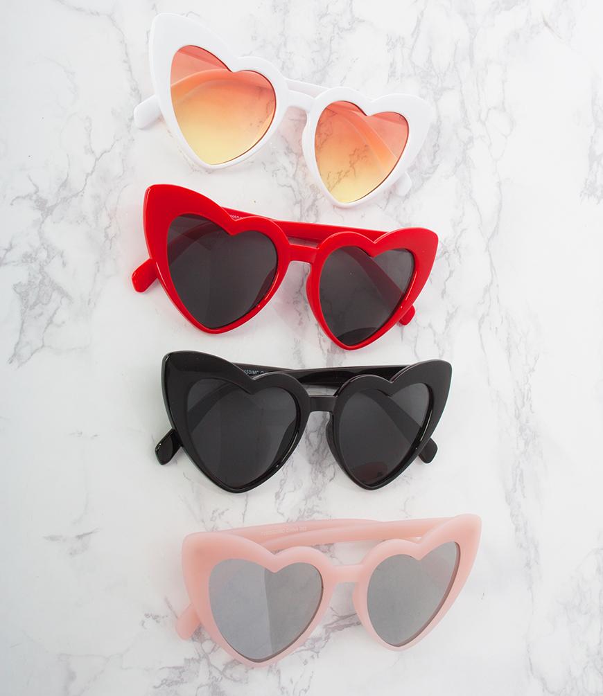 Heart Shaped Glasses and Fresh Summer Scents