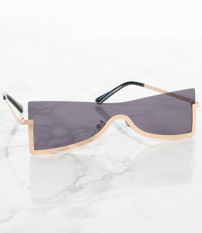 Single Color Sunglasses - P20419AP/MC-GOLD-TO-PURPLE - Pack of 6 - $3.50/piece