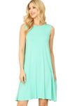 Green Blue Spaghetti Strap One Side Cut Out Printed Maxi Dress -  Pack of 5
