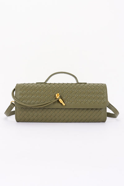 Wholesale 9211 Green Oversize Crossbody Bag - Pack of 3 for Sale