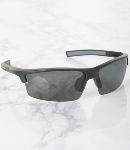 Single Color Sunglasses - M20272AP-BLACK - Pack of 6 - $4.5/piece