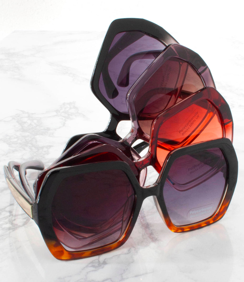 Wholesale Fashion Sunglasses - P5396AP - Pack of 12
