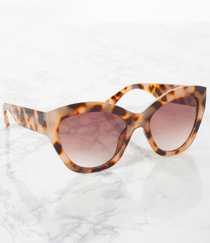 Single Color Sunglasses - P20419AP/MC-BROWN - Pack of 6 - $3.50/piece