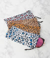 SUNGLASS CASES WHITE LEOPARD PRINT 12 - Pack of 12