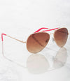 Aviator Sunglasses - M6256M/PM/SIL - Pack of 12 ($36 per Dozen)