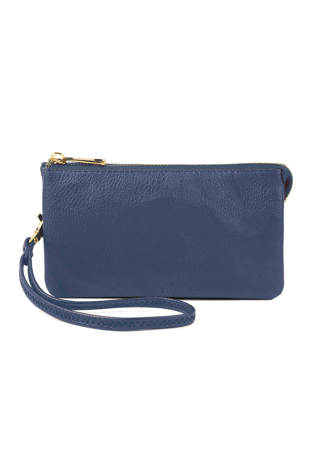 Leather Wallet with Detachable Wristlet Navy - Pack of 6