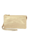 Pyramid Shape Leather Wristlet Bag Rose Gold - Pack of 6