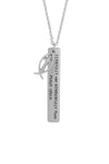 Light Blue Tassel Pendant Necklace - Pack of 6