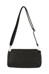 Convertible Leather Crossbody/Pouch Bag Black - Pack of 6