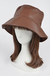 Two Tone Sun Hat with Suede Double Band Taupe - Pack of 6