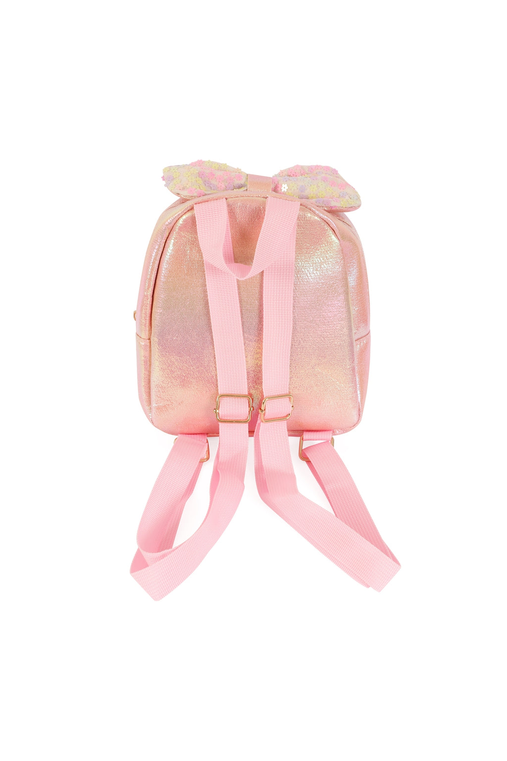 Cute Bow Glitter Kids Backpack Pink - Pack of 6