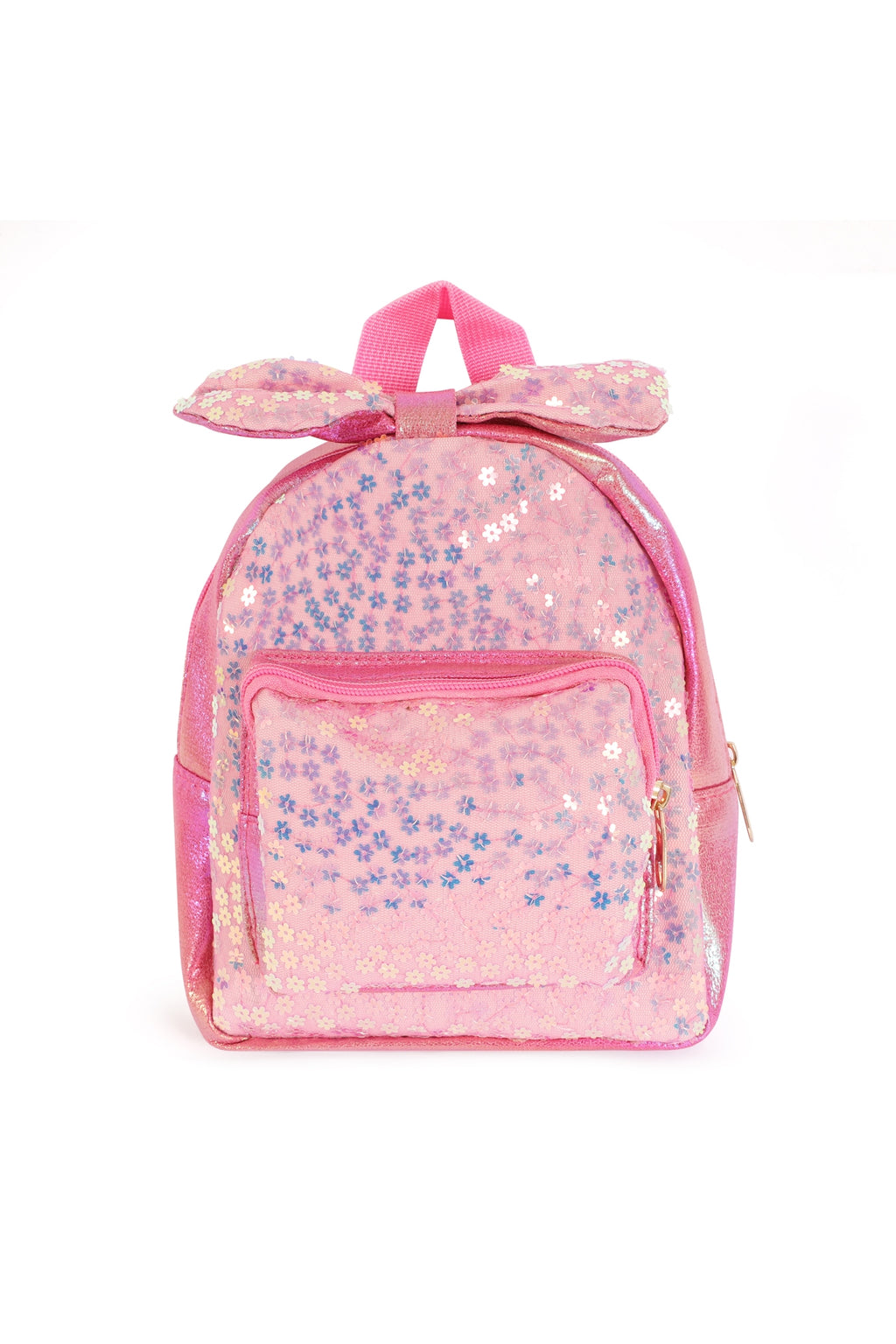 Cute Bow Glitter Kids Backpack Rose - Pack of 6