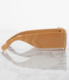 Single Color Sunglasses - BV27470C-COFFEE- Pack of 6 - $3.5/piece