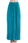 Jade Crinkled Texture Bodre Midi Skirt - Pack of 6