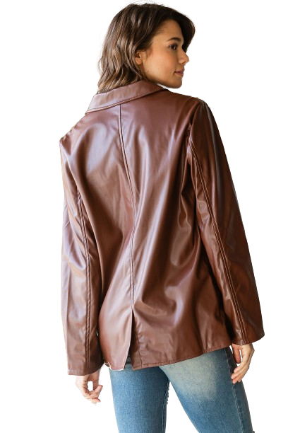 Chocolate Leather Jacket - Pack of 6