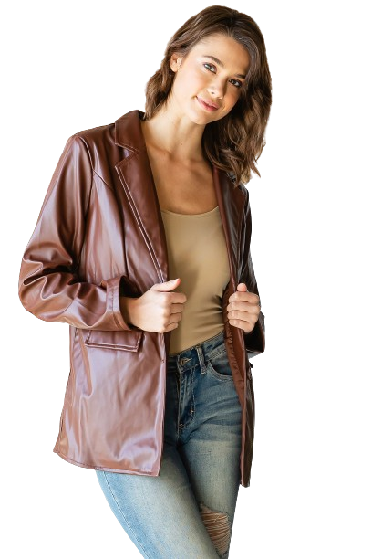 Chocolate Leather Jacket - Pack of 6