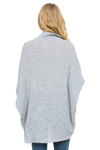 Heather Grey Plus Size Dolman Sleeve Open Front Cardigan  - Pack of 6