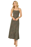 Mauve Round Neckline Ruffle Sleeve Asymetric Dress - Pack of 6