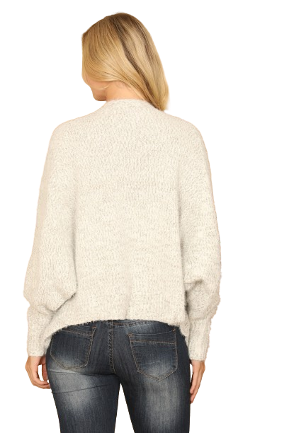 Cream batwing cardigan online