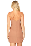 Mocha Spaghetti Strap V Neck Mini Dress - Pack of 5
