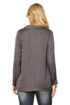 Charcoal Notch Lapel Open Cardigan - Pack of 5