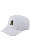 Classic Pineapple Cap White - Pack of 6