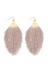 Pink Pinched Teardrop Hook Drop Earrings - Pack of 6