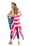 American Flag Cardigan - Pack of 6
