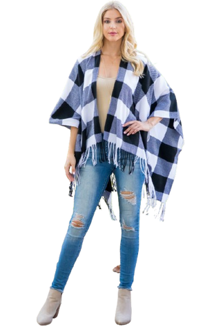 Solid Long Sleeve Side Pocket Open Front Cardigan Rust - Pack of 6