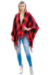 Solid Long Sleeve Side Pocket Open Front Cardigan Rust - Pack of 6