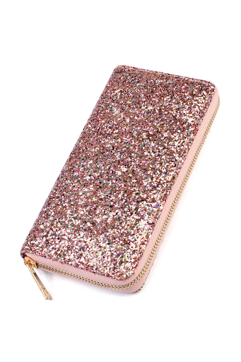 Pink Glitters Wallet - Pack of 6