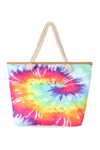 Fall Breez and Autumn Leaves Print Tote Bag - Pack of 6