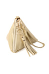 Pyramid Shape Leather Wristlet Bag Rose Gold - Pack of 6