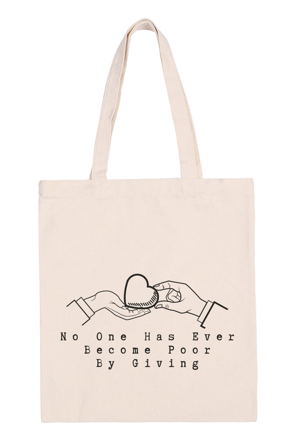 No One Has Ever Print Tote Bag - Pack of 6
