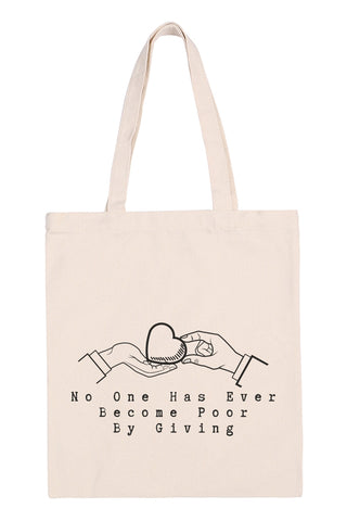 Lets Go Girls Minimalist Print Tote Bag - Pack of 6
