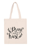 Always Keep God First Print Tote Bag - Pack of 6
