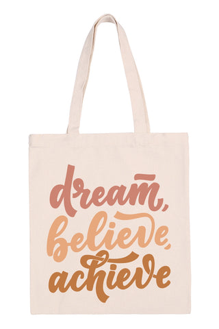 Created with a Purpose Print Tote Bag - Pack of 6