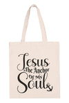God is Good All the Time Print Tote Bag - Pack of 6