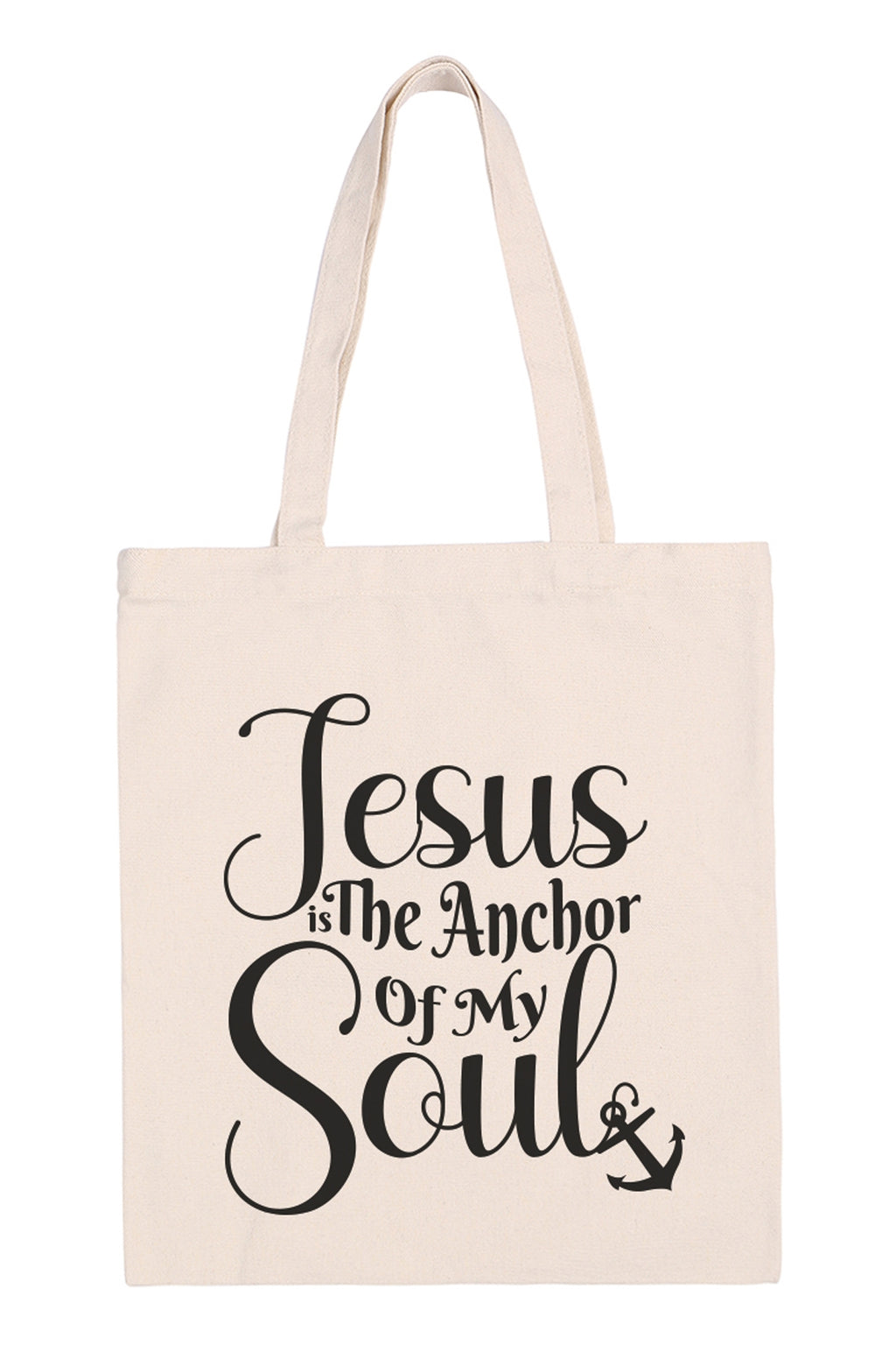 Jesus is the Anchor Print Tote Bag - Pack of 6