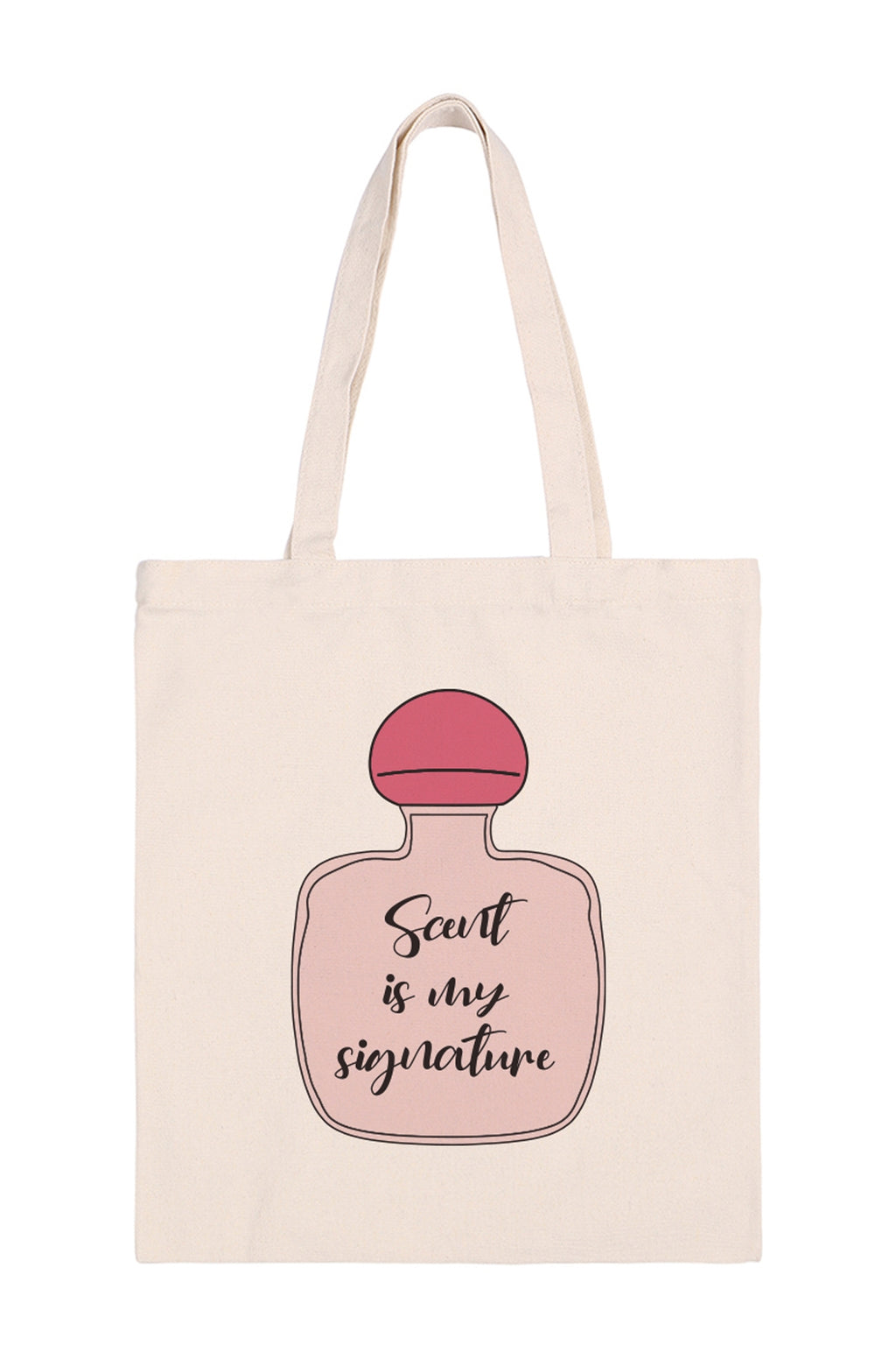 Scent is my Signature Minimalist Fashion Tote Bag - Pack of 6