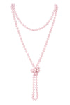 Pink Longline Hand Knotted Necklace - Pack of 6