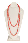 Light Blue Tassel Pendant Necklace - Pack of 6