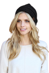 Black Knitted Beanie - Pack of 6