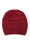 Fuchsia Knitted Beanie - Pack of 6