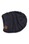Navy Knitted Beanie - Pack of 6