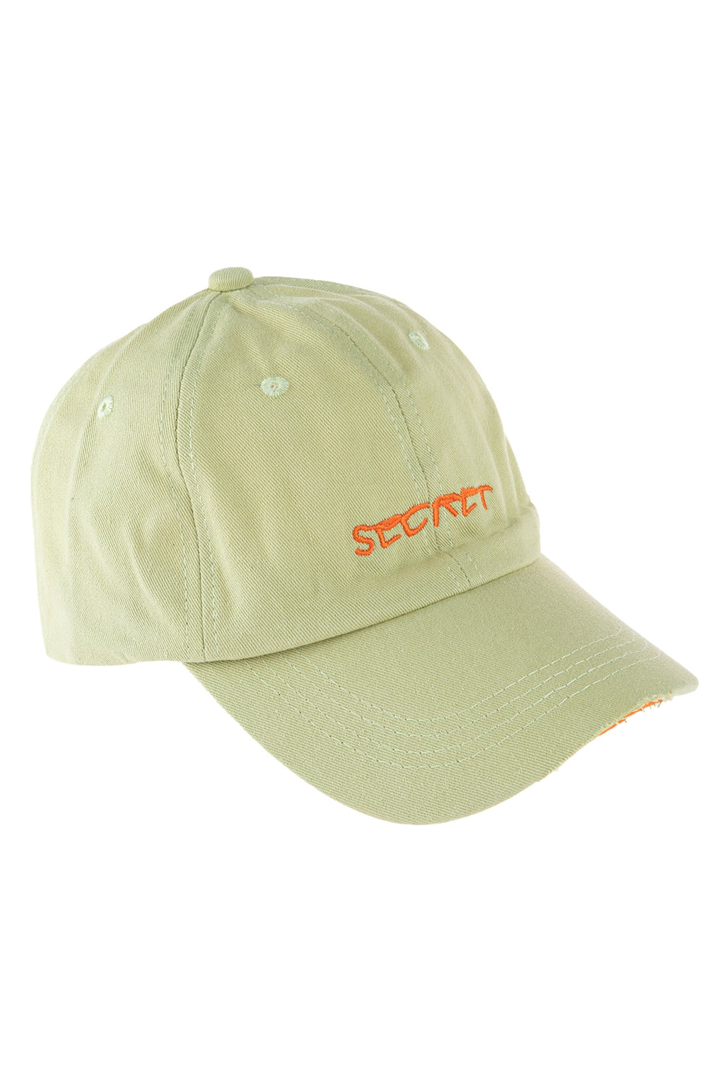 Secret Embroidered Cap Mint - Pack of 6