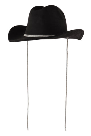 Felt Fedora Fashion Brim Hat Black - Pack of 6