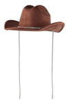 Felt Fashion Brim Hat With Leather Braided Brick - Pack of 6