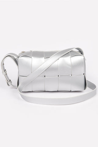 White Glitters Zipper Wallet - Pack of 6