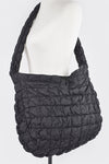 Stripe Detail Frayed Straw Bag with Zipper Closure, Inner Pocket Taupe - Pack of 6